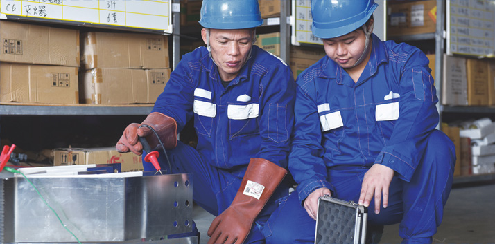 母線槽絕緣搖測